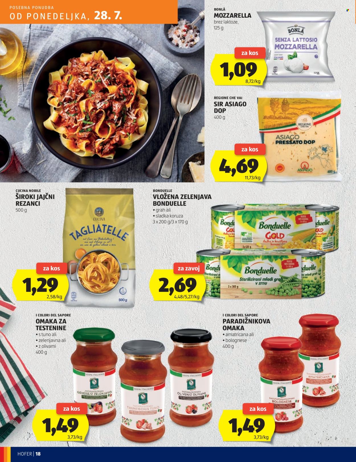 Hofer katalog - 28.7.2025 - 2.8.2025. Stran 18
