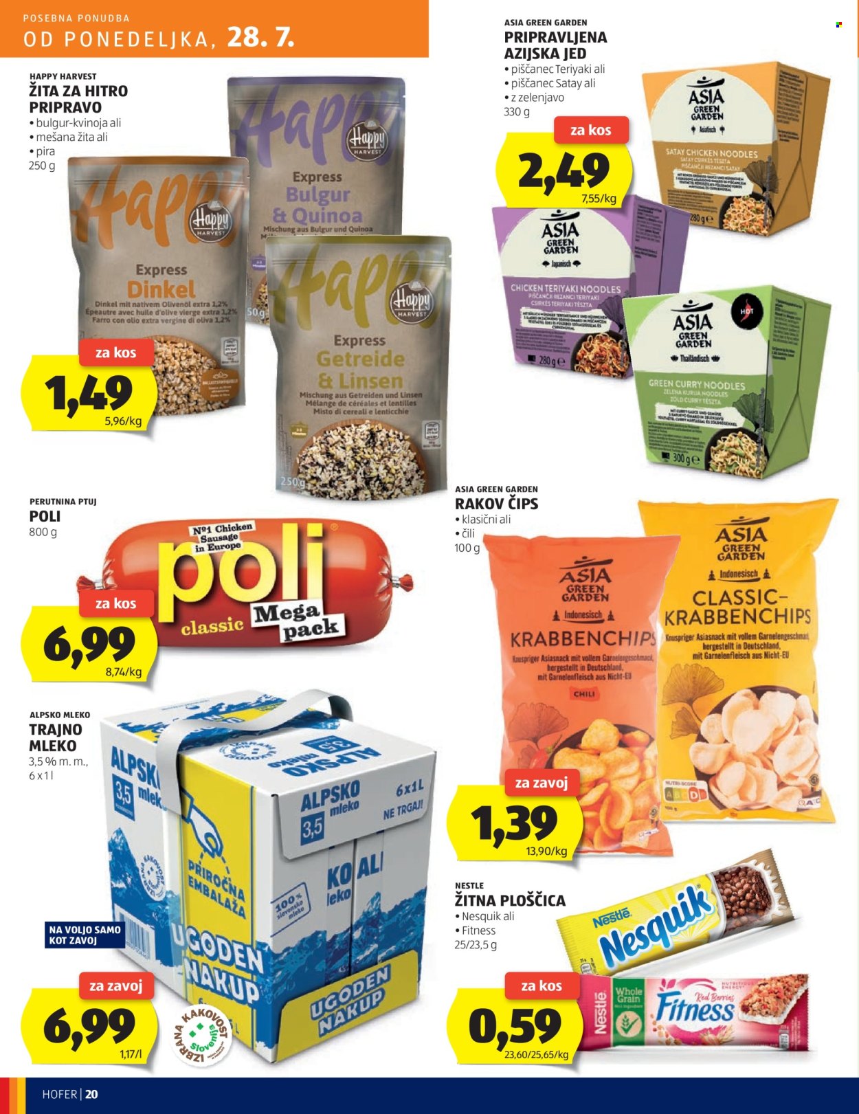 Hofer katalog - 28.7.2025 - 2.8.2025. Stran 20