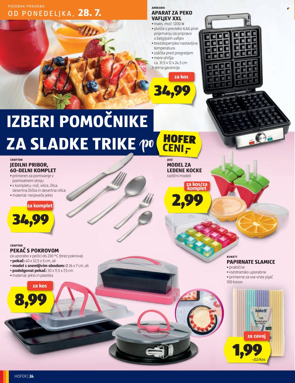 Hofer katalog - 28.7.2025 - 2.8.2025. Stran 24