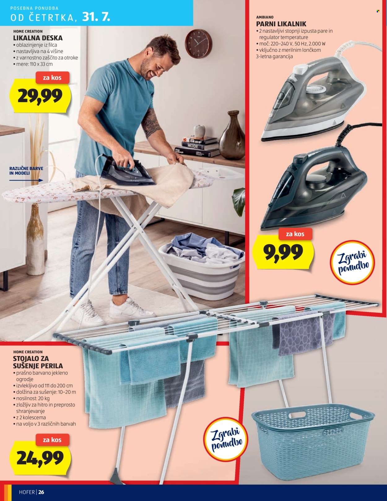 Hofer katalog - 28.7.2025 - 2.8.2025. Stran 26