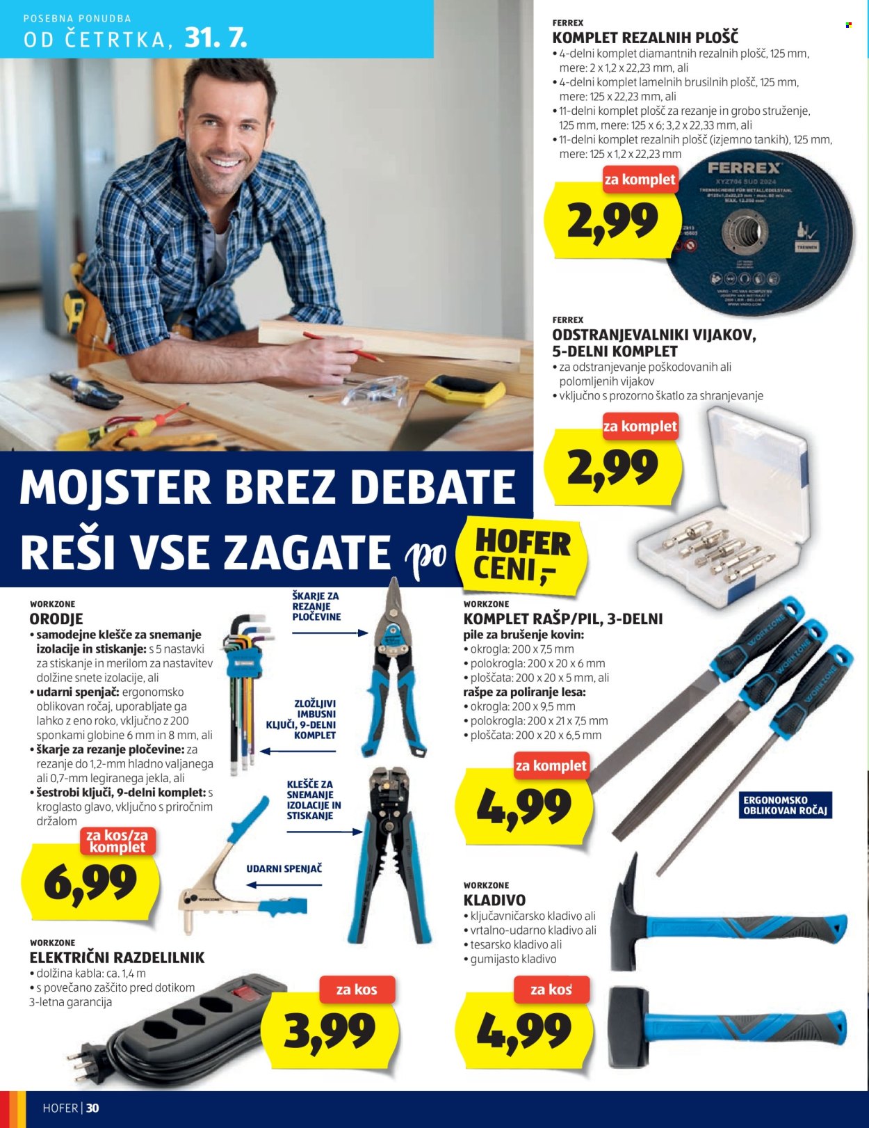 Hofer katalog - 28.7.2025 - 2.8.2025. Stran 30