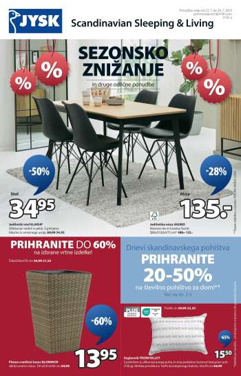 JYSK katalog - 23.7.2025 - 29.7.2025.