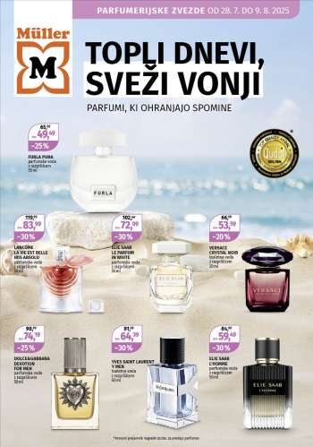 Müller katalog - 28.7.2025 - 9.8.2025.