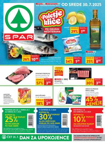 SPAR katalog - 30.7.2025 - 12.8.2025.