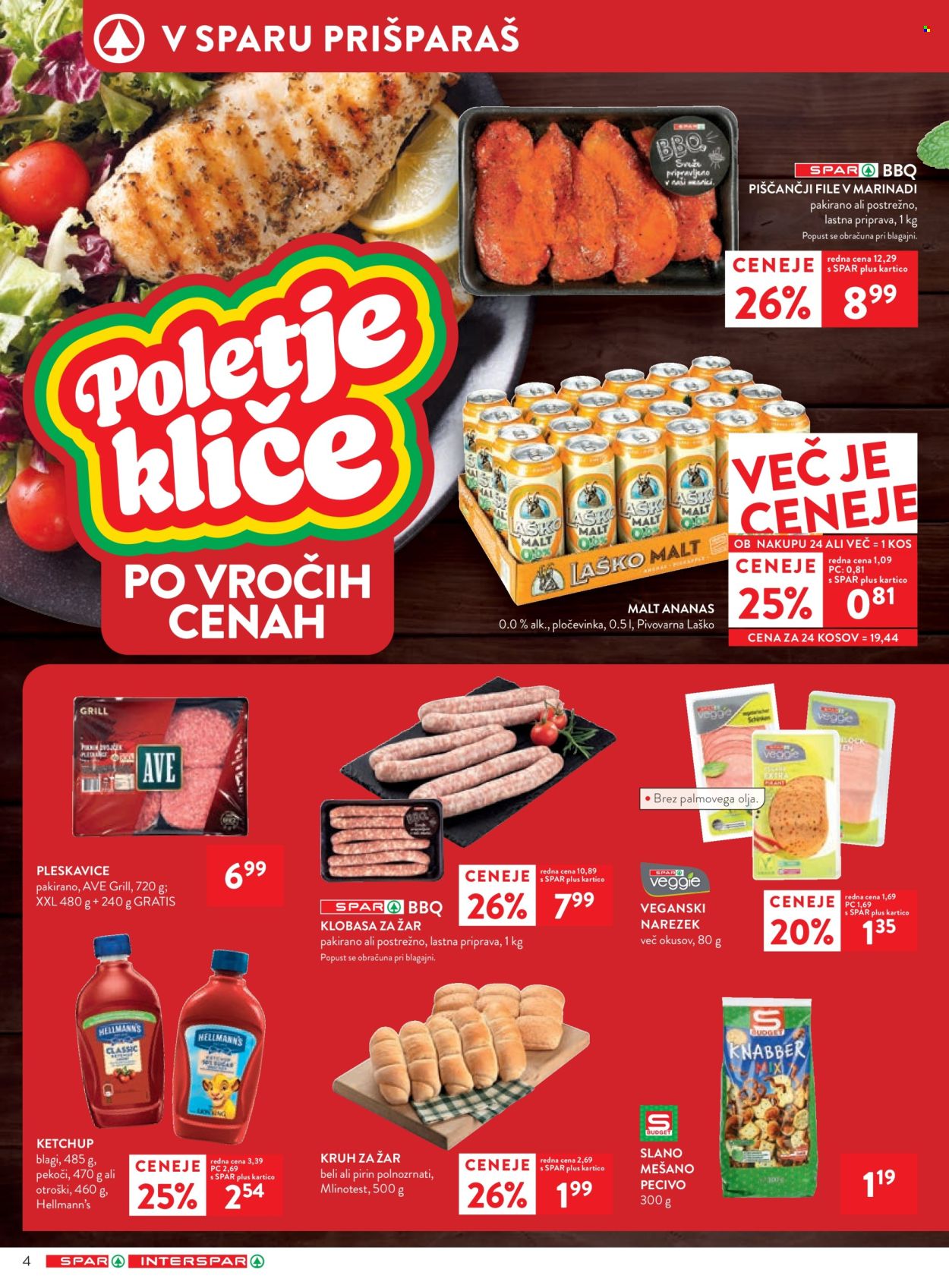 SPAR katalog - 30.7.2025 - 12.8.2025. Stran 4