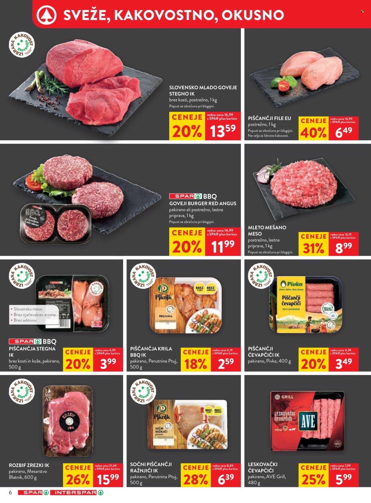 SPAR katalog - 30.7.2025 - 12.8.2025. Stran 6