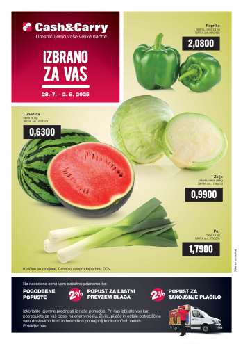 Mercator Cash & Carry katalog - 28.7.2025 - 2.8.2025.