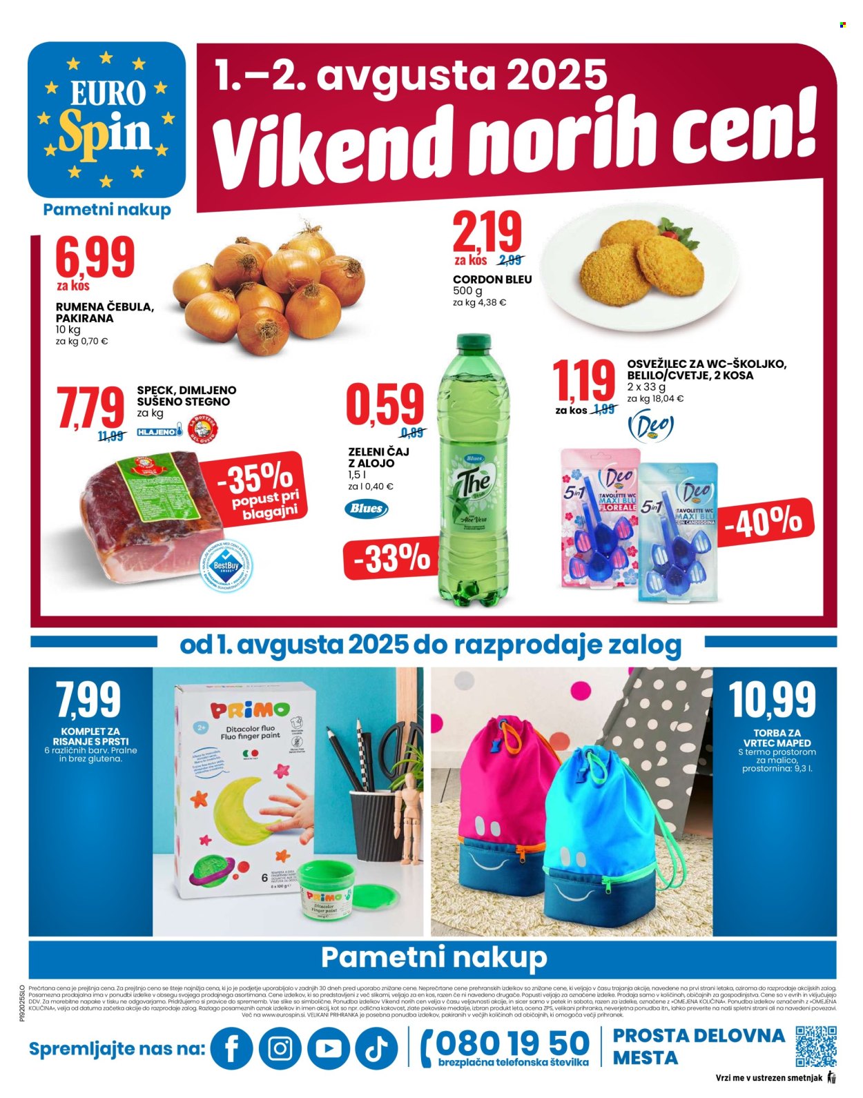 EuroSpin katalog - 31.7.2025 - 6.8.2025. Stran 16