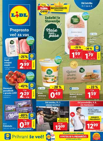 Lidl katalog - 31.7.2025 - 6.8.2025.