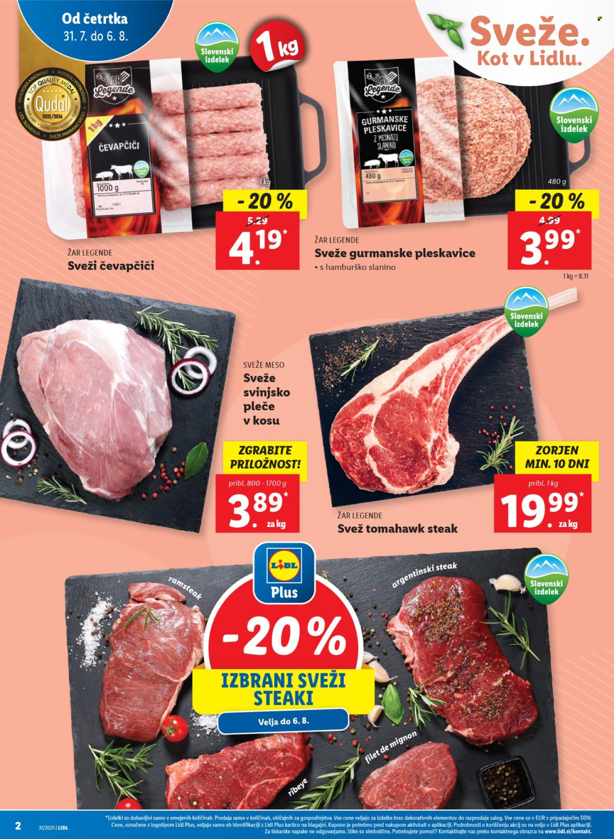Lidl katalog - 31.7.2025 - 6.8.2025. Stran 2