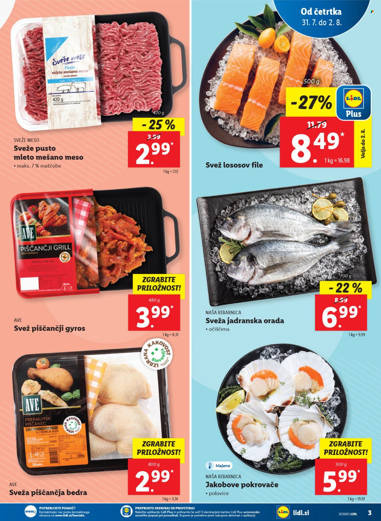 Lidl katalog - 31.7.2025 - 6.8.2025. Stran 3