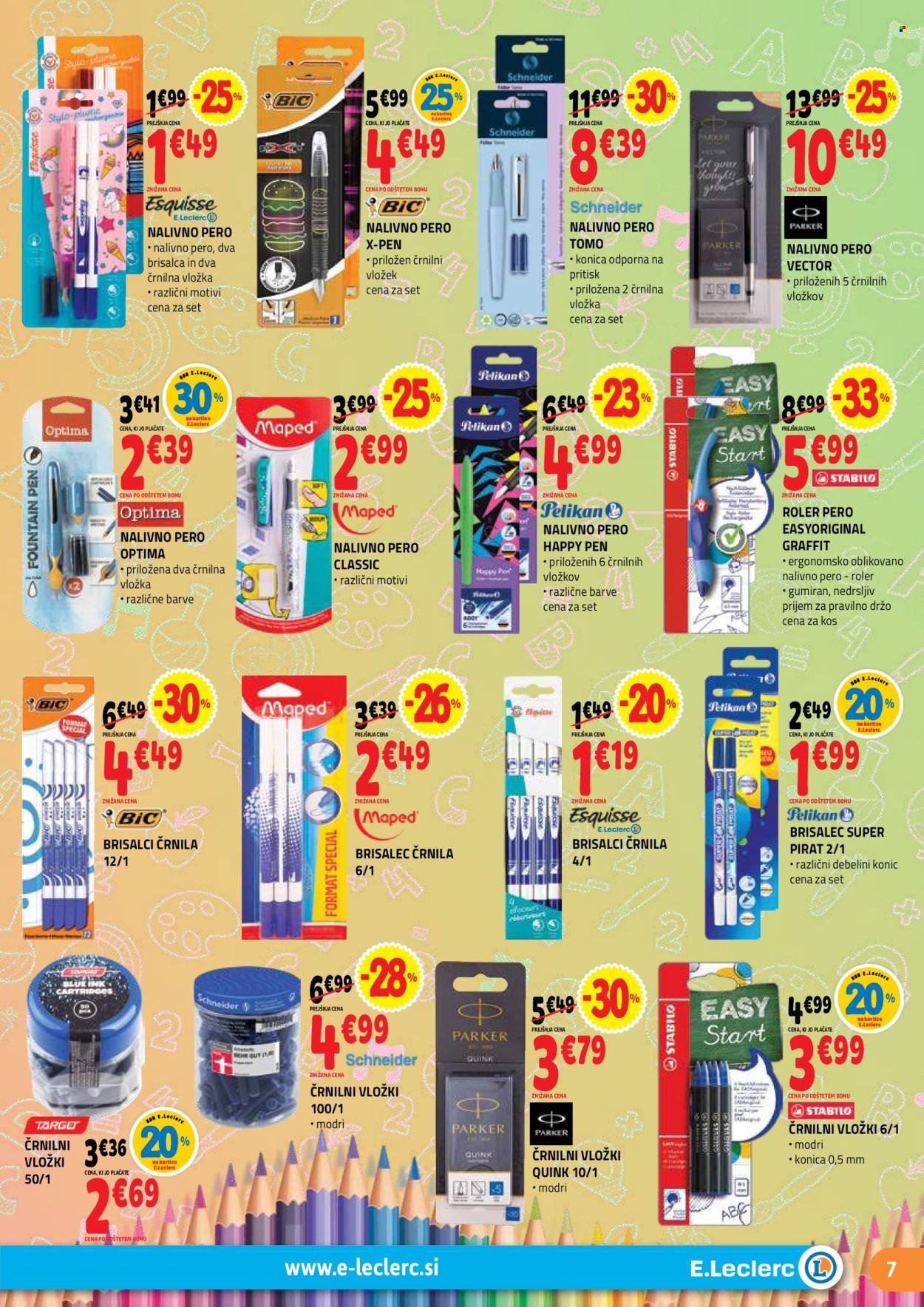 E.Leclerc katalog - 30.7.2025 - 30.8.2025. Stran 7