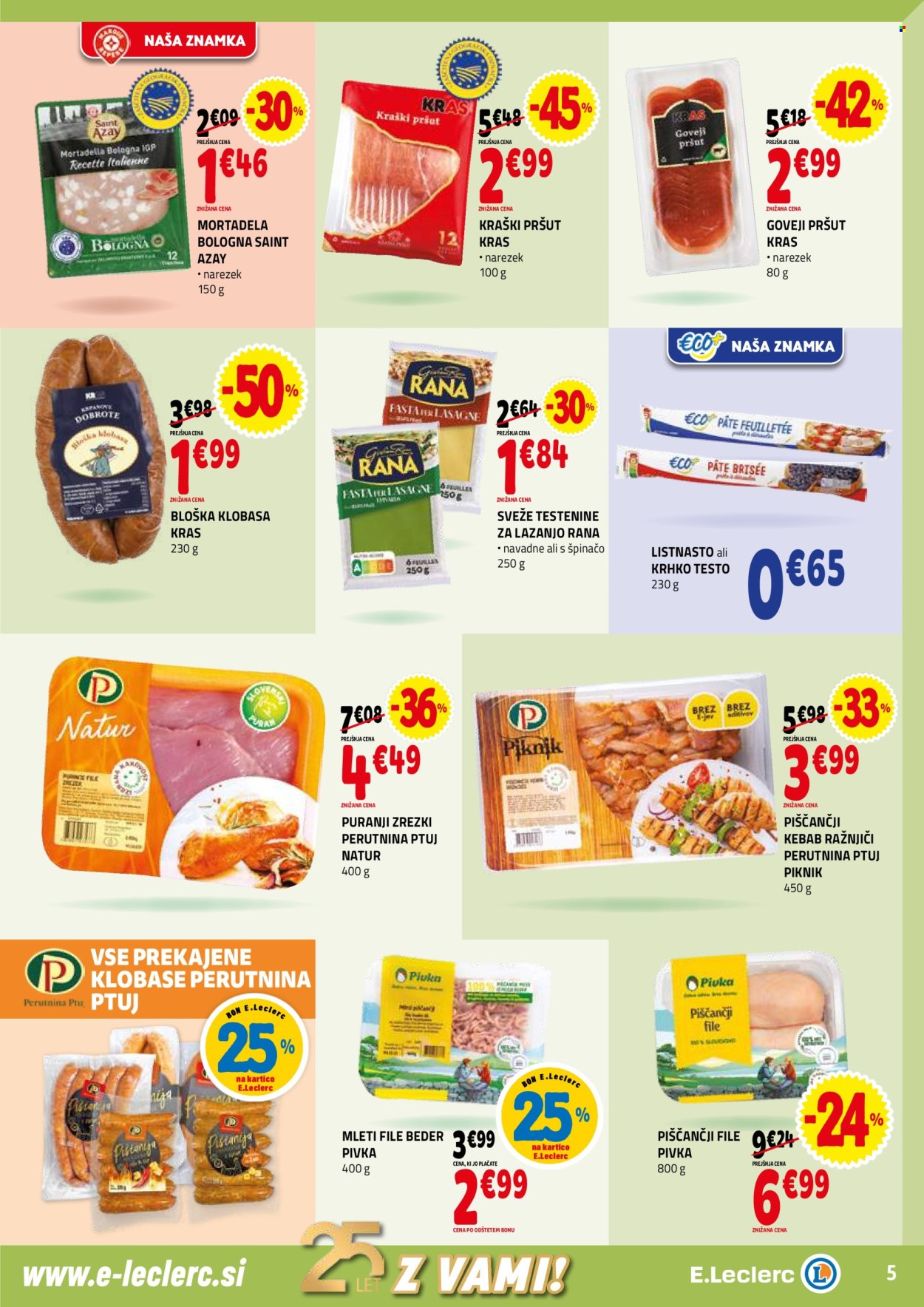 E.Leclerc katalog - 30.7.2025 - 9.8.2025. Stran 5