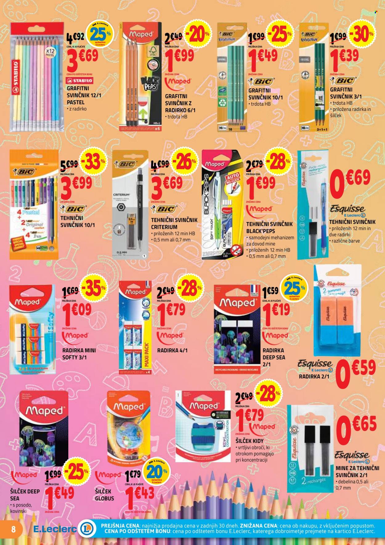 E.Leclerc katalog - 30.7.2025 - 30.8.2025. Stran 8