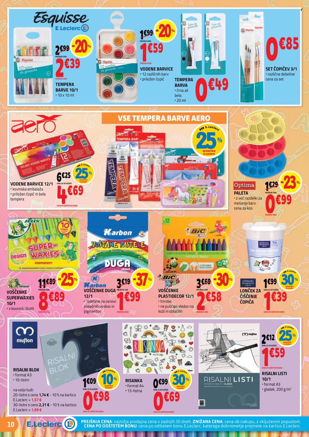 E.Leclerc katalog - 30.7.2025 - 30.8.2025. Stran 10