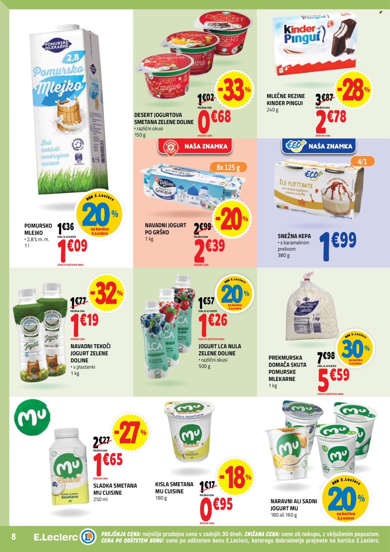 E.Leclerc katalog - 30.7.2025 - 9.8.2025. Stran 8
