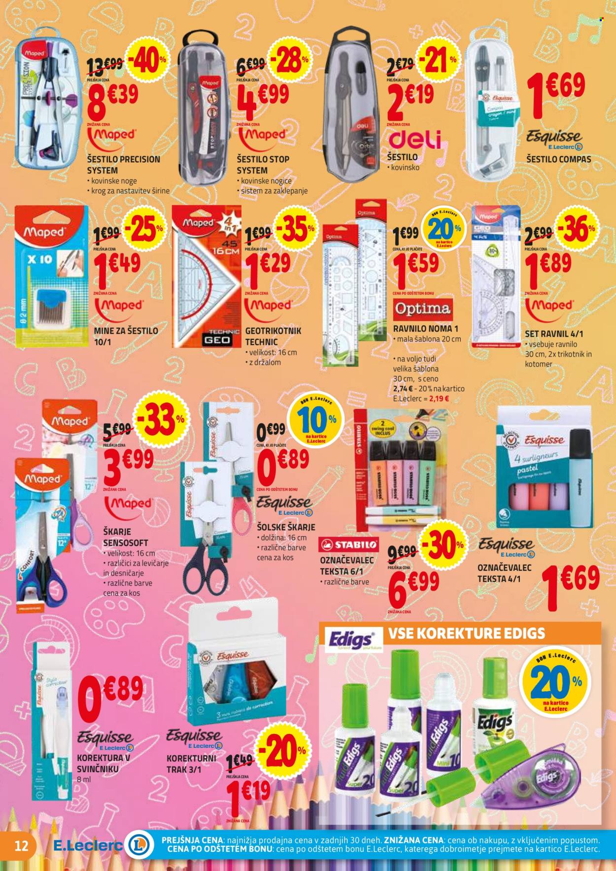 E.Leclerc katalog - 30.7.2025 - 30.8.2025. Stran 12