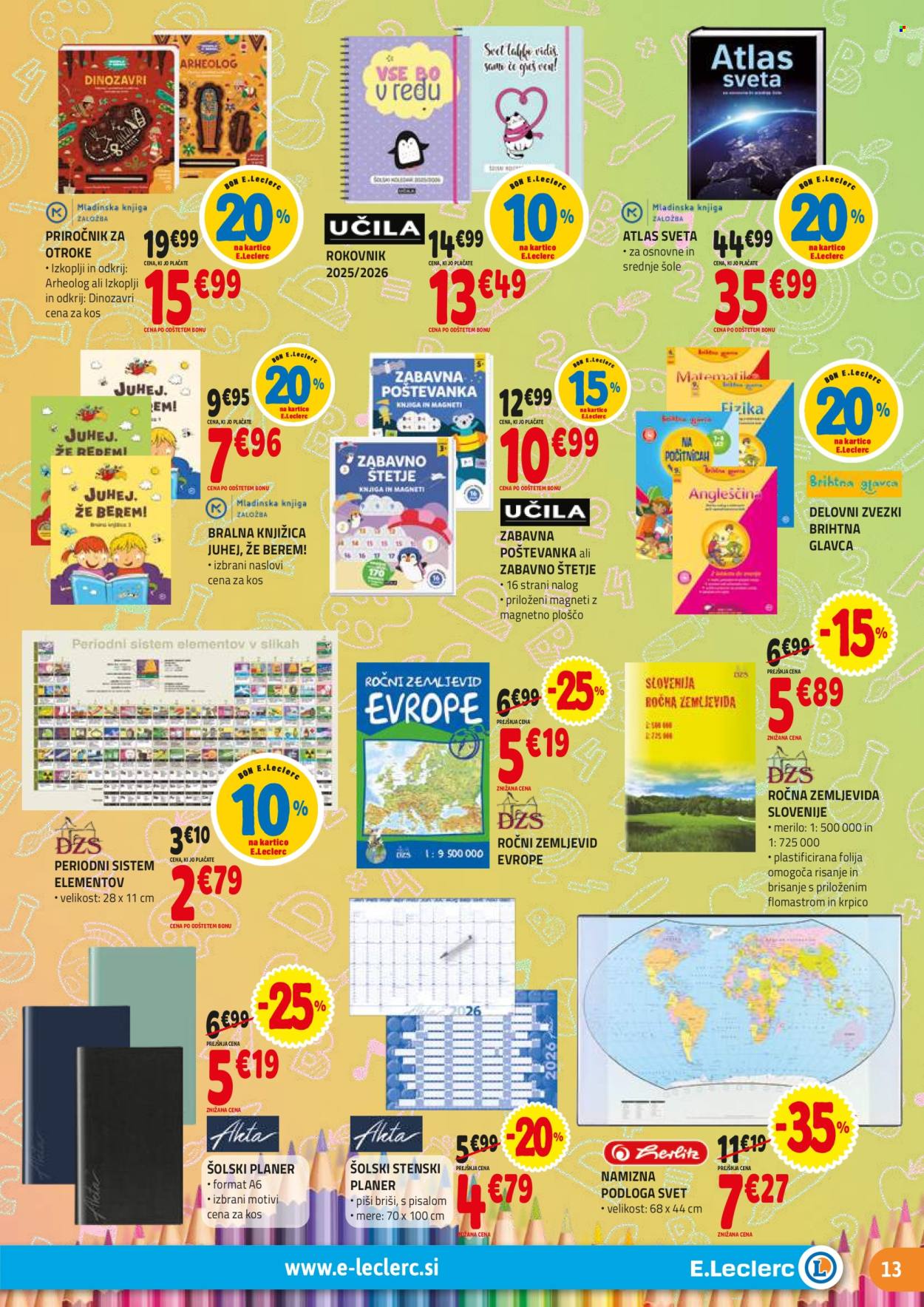 E.Leclerc katalog - 30.7.2025 - 30.8.2025. Stran 13