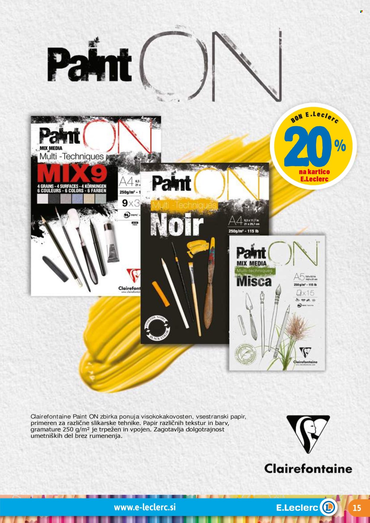 E.Leclerc katalog - 30.7.2025 - 30.8.2025. Stran 15
