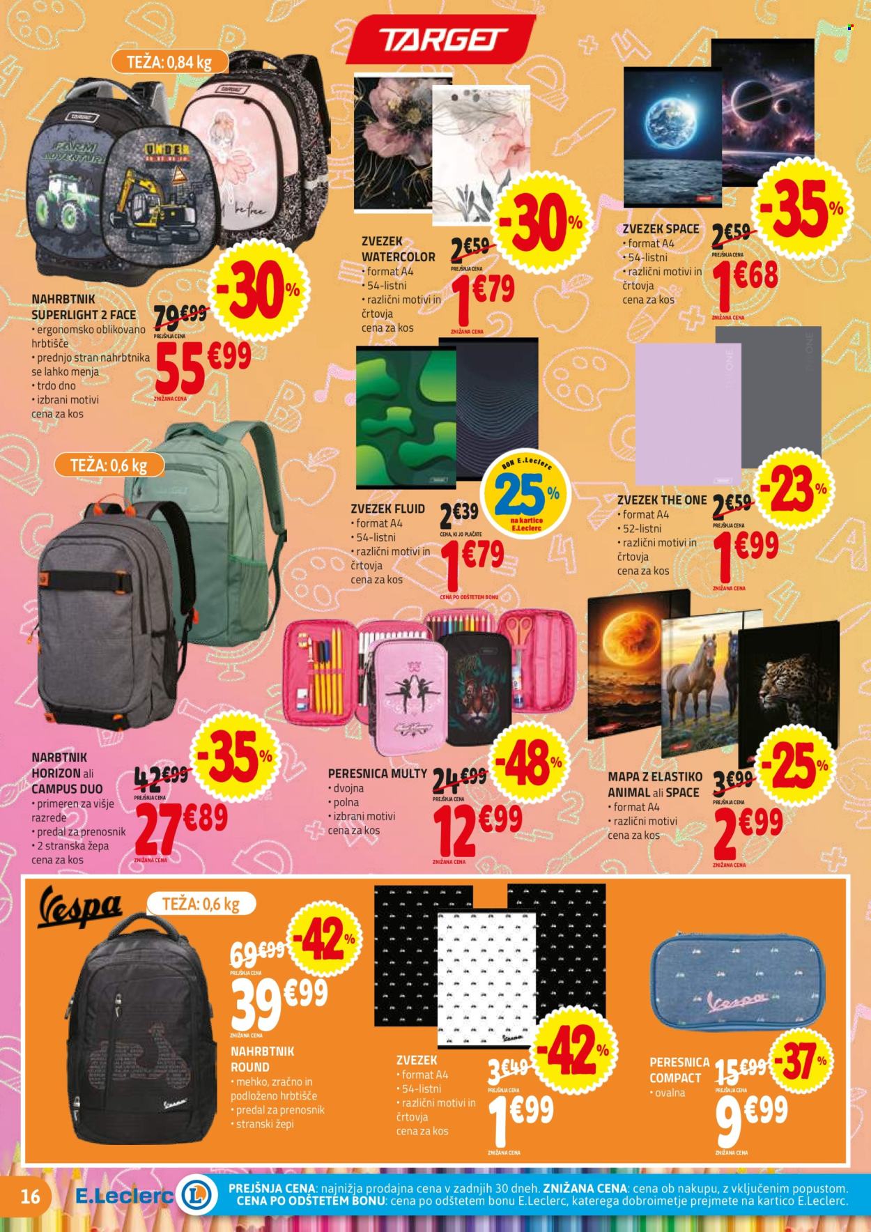 E.Leclerc katalog - 30.7.2025 - 30.8.2025. Stran 16
