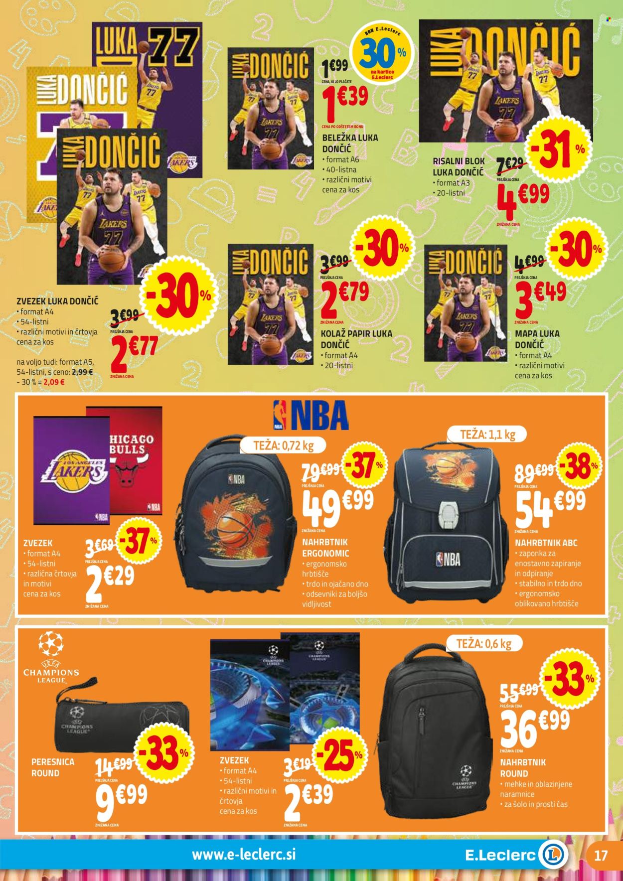 E.Leclerc katalog - 30.7.2025 - 30.8.2025. Stran 17