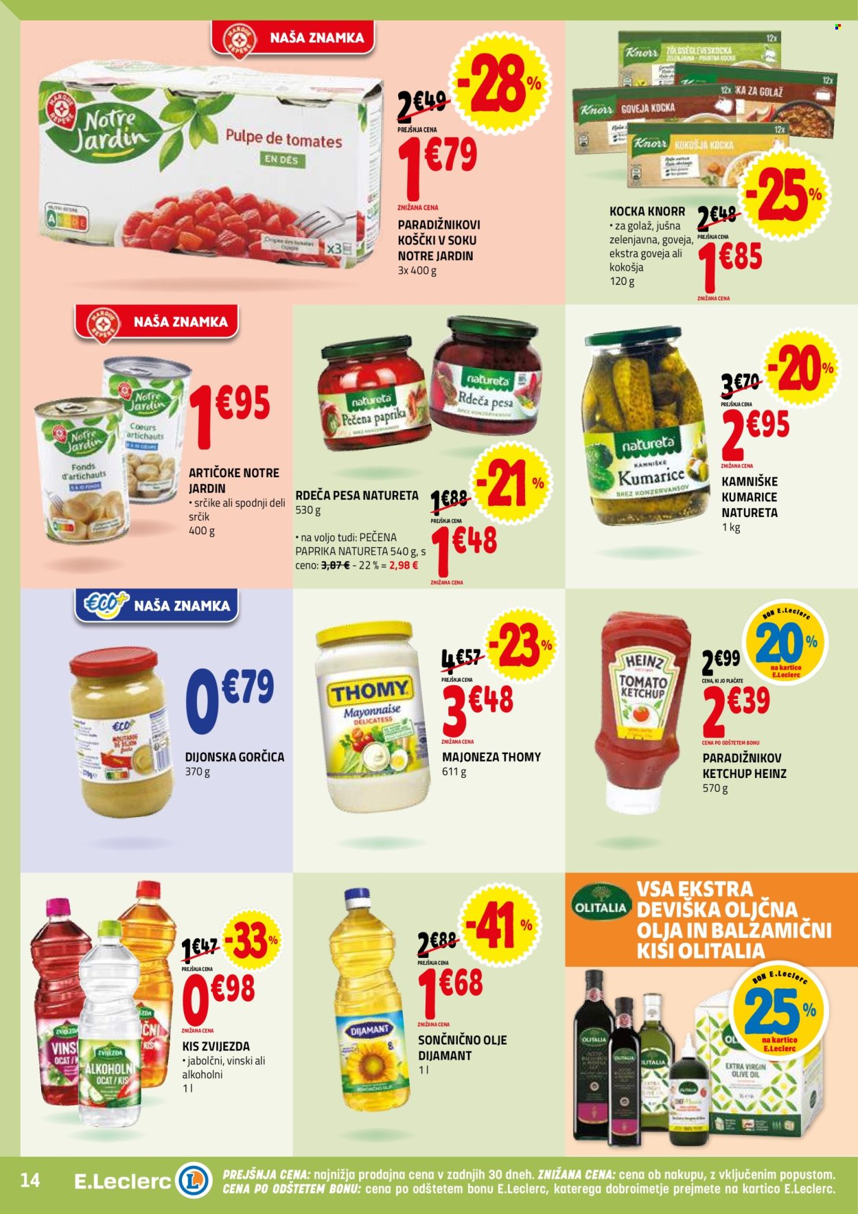 E.Leclerc katalog - 30.7.2025 - 9.8.2025. Stran 14