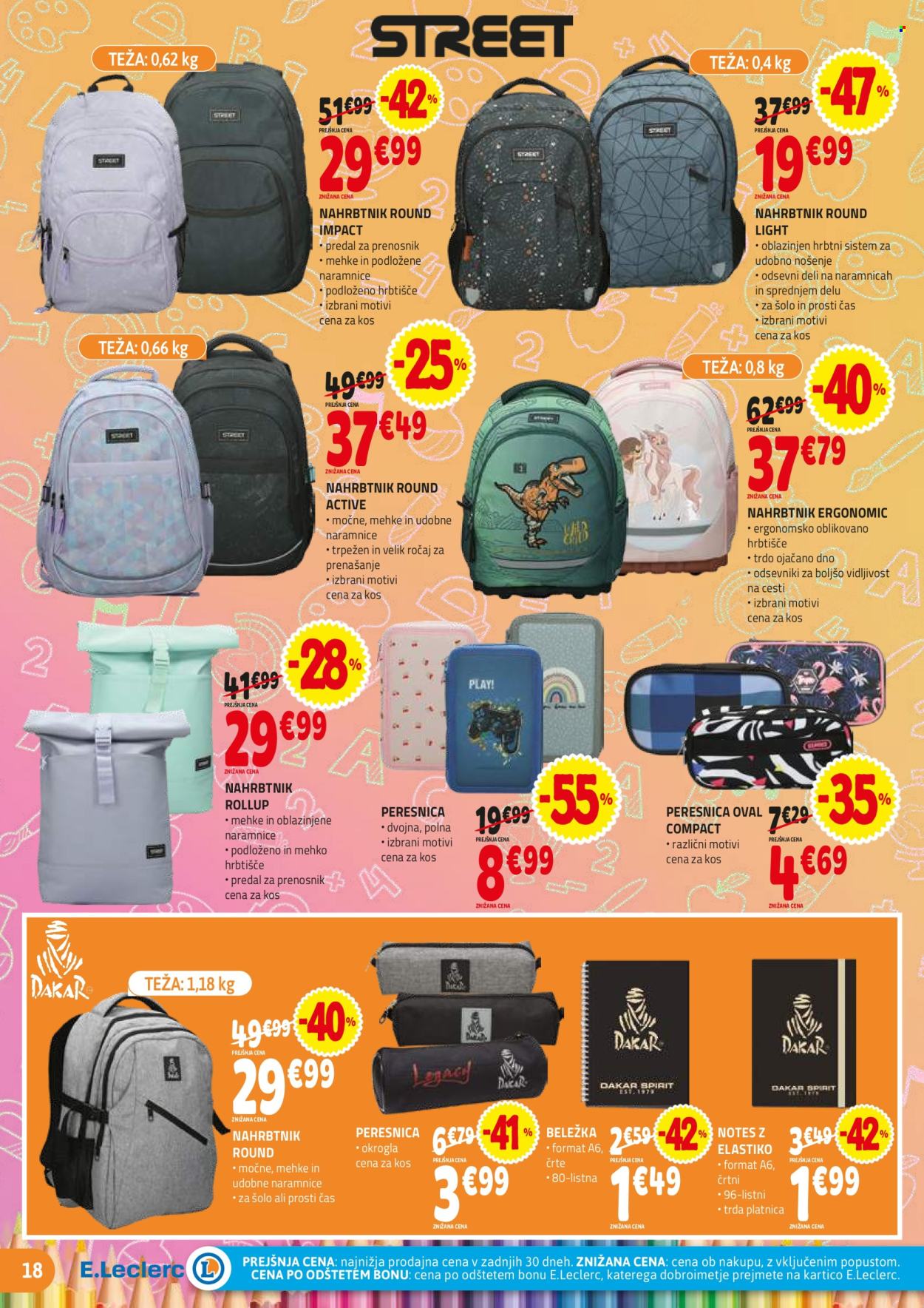 E.Leclerc katalog - 30.7.2025 - 30.8.2025. Stran 18
