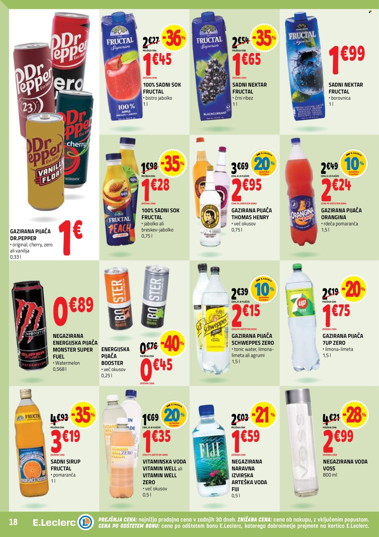 E.Leclerc katalog - 30.7.2025 - 9.8.2025. Stran 18