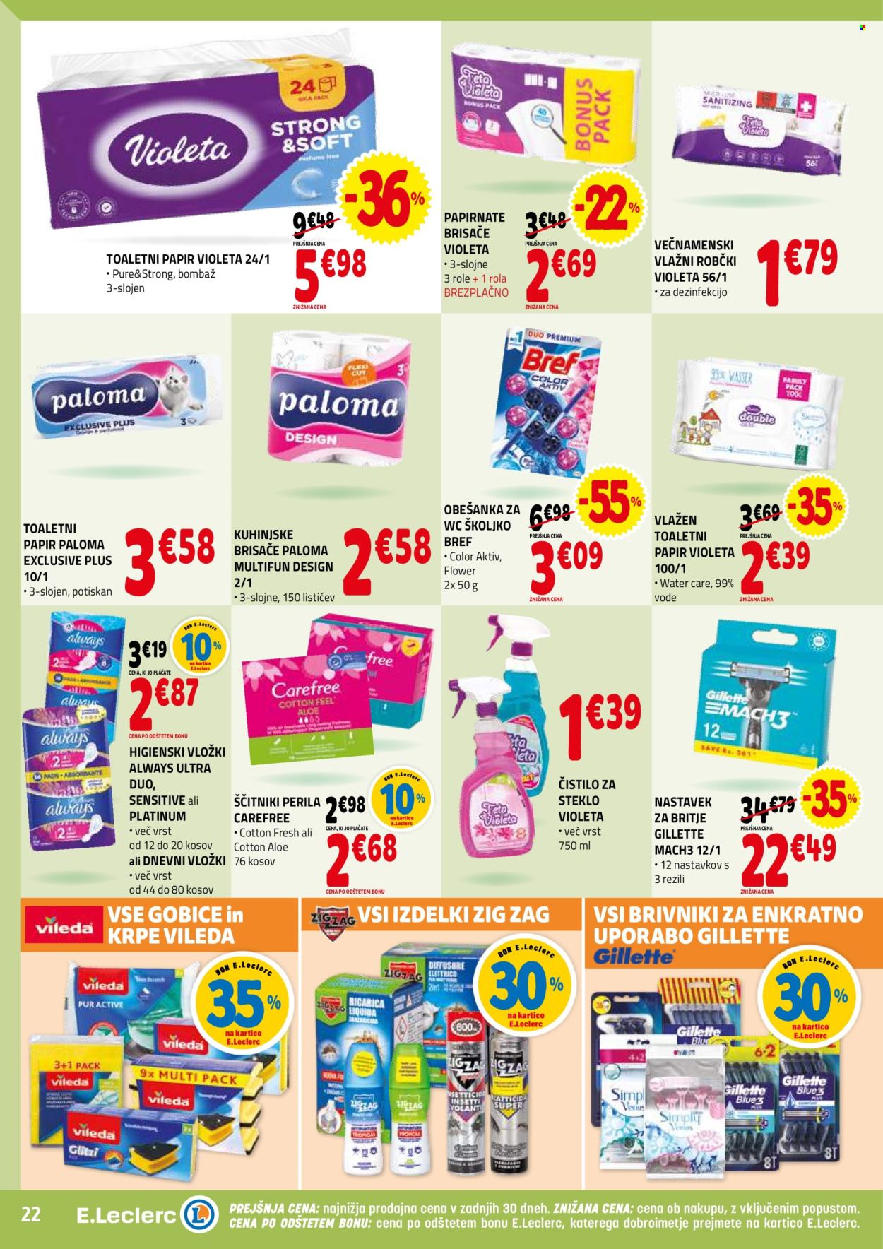 E.Leclerc katalog - 30.7.2025 - 9.8.2025. Stran 22
