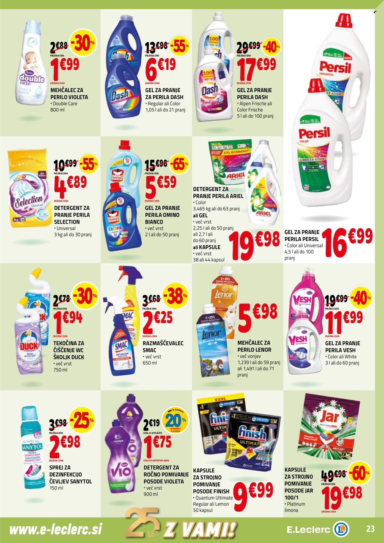 E.Leclerc katalog - 30.7.2025 - 9.8.2025. Stran 23