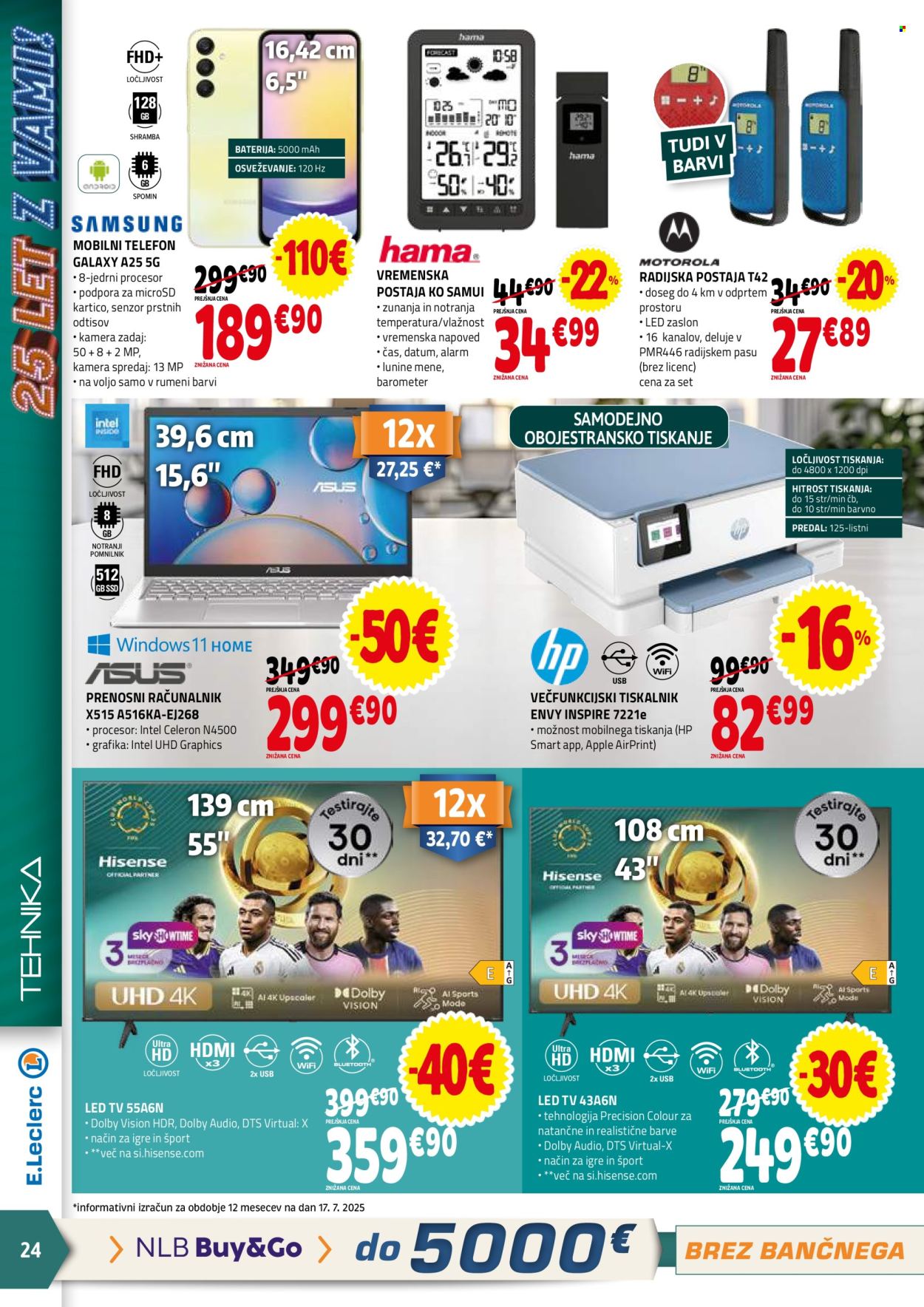 E.Leclerc katalog - 30.7.2025 - 9.8.2025. Stran 24