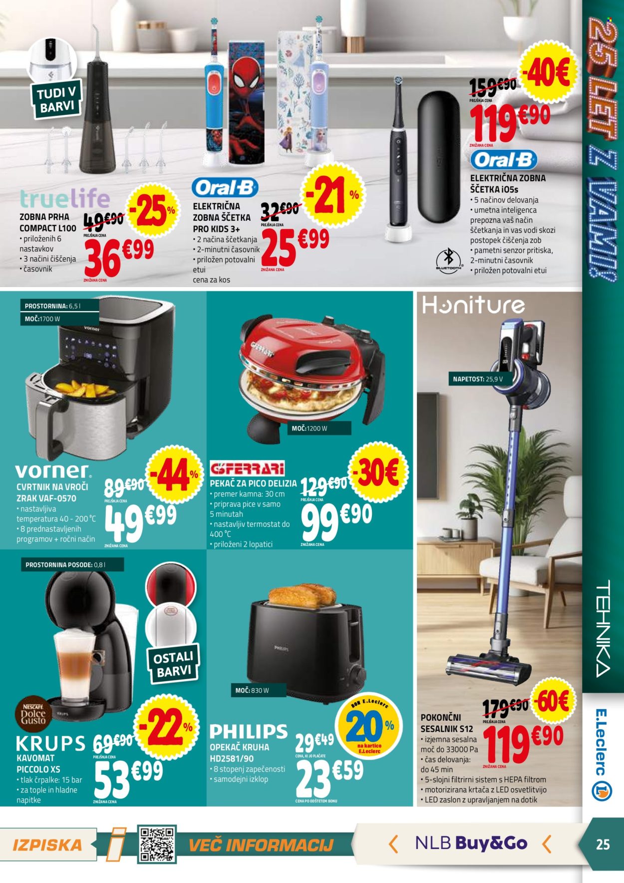 E.Leclerc katalog - 30.7.2025 - 9.8.2025. Stran 25