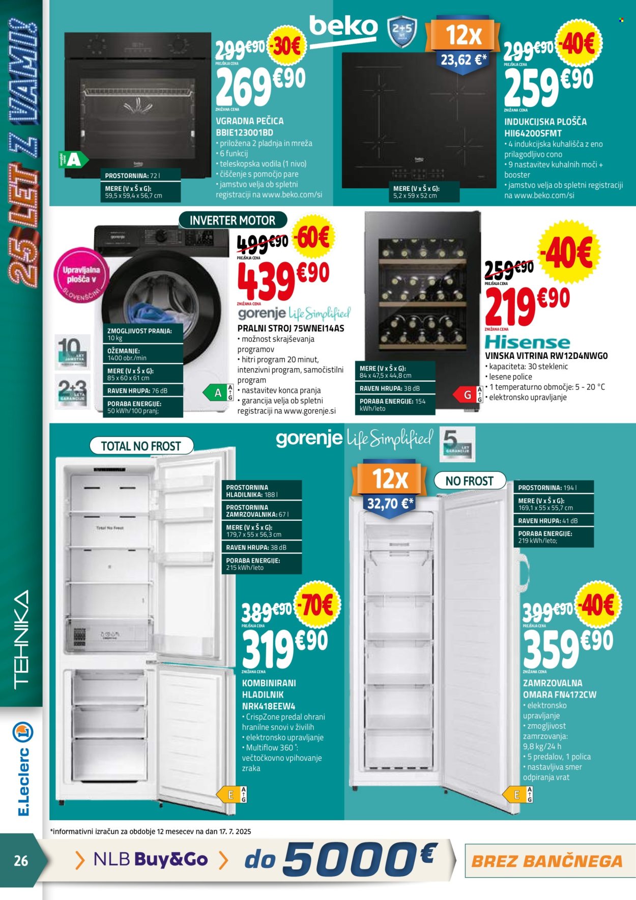 E.Leclerc katalog - 30.7.2025 - 9.8.2025. Stran 26