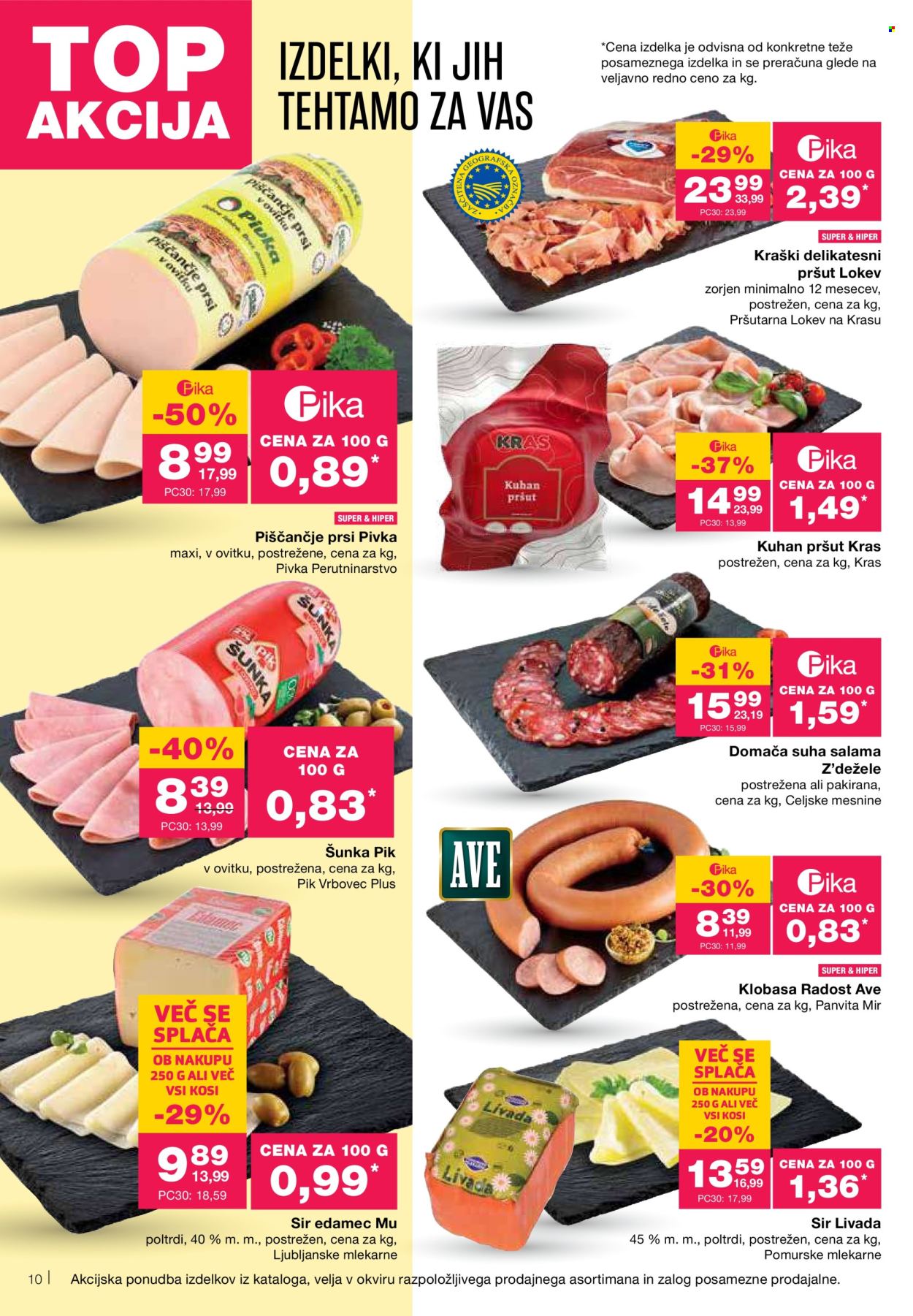 Mercator katalog - 31.7.2025 - 6.8.2025. Stran 10