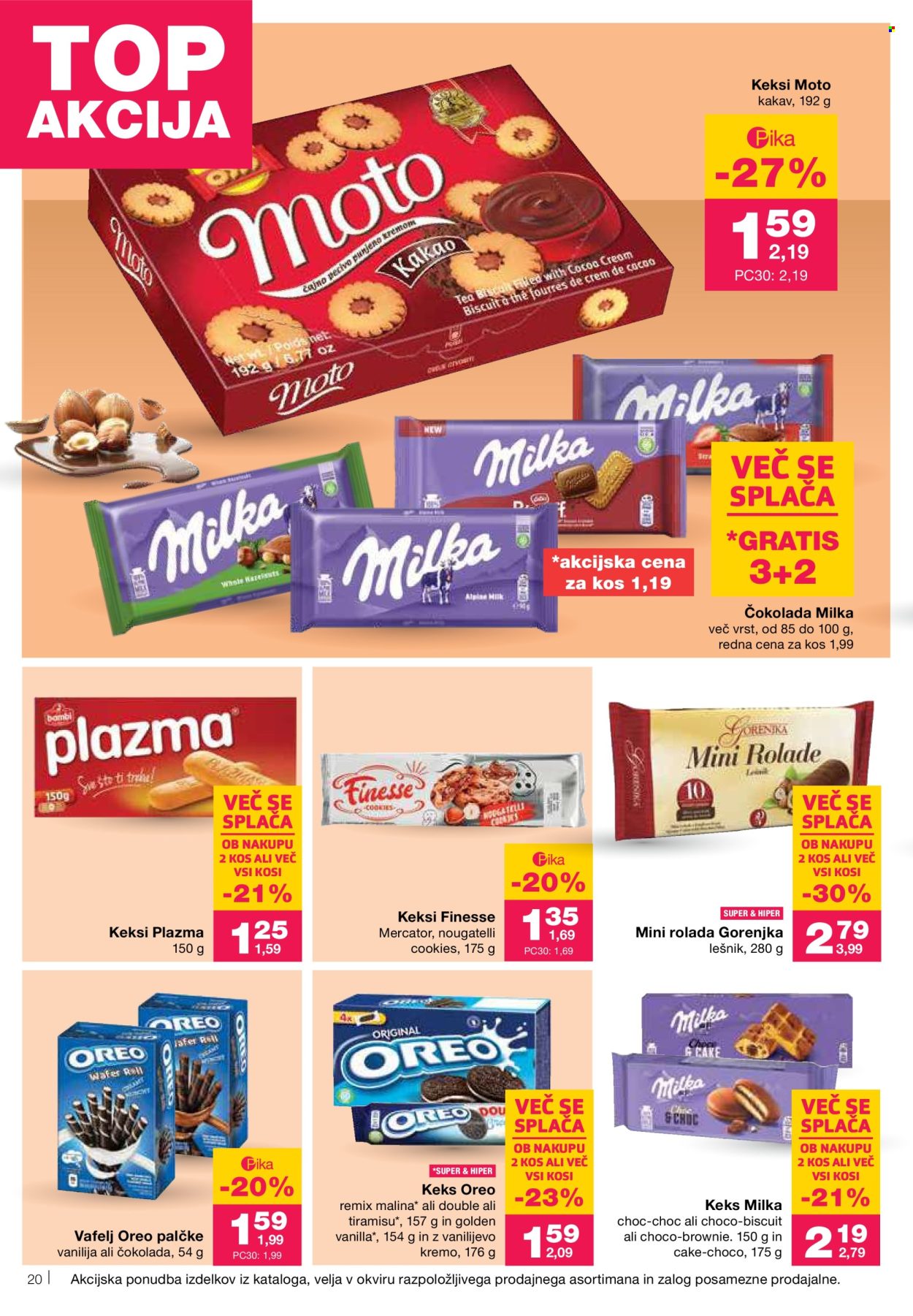 Mercator katalog - 31.7.2025 - 6.8.2025. Stran 22
