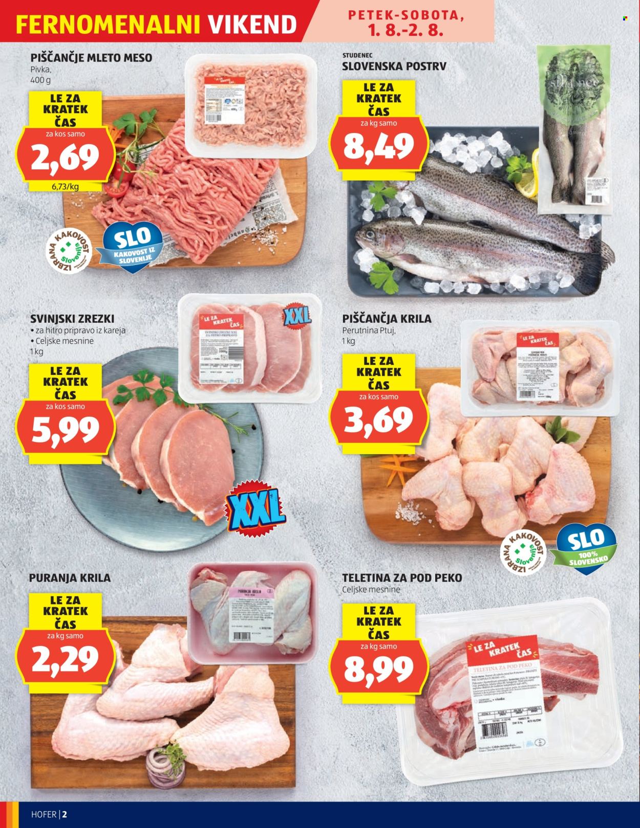 Hofer katalog - 31.7.2025 - 9.8.2025. Stran 2