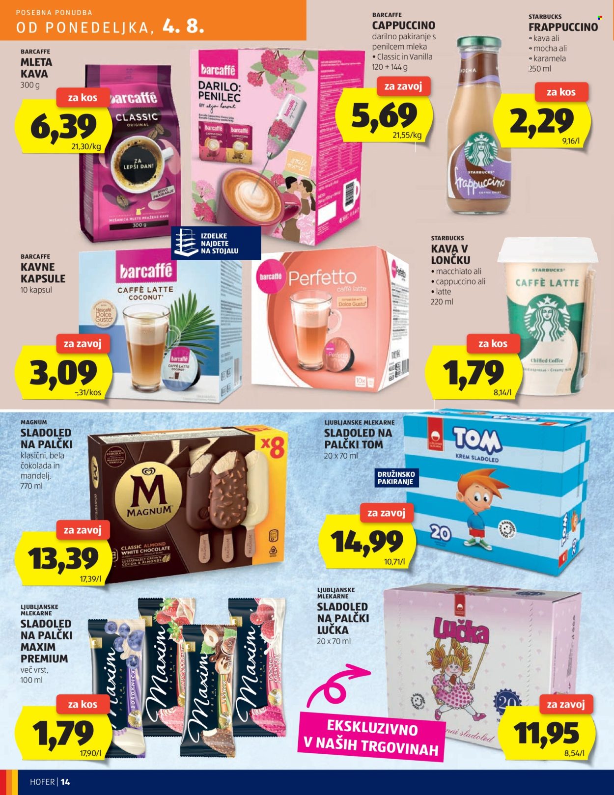 Hofer katalog - 31.7.2025 - 9.8.2025. Stran 14