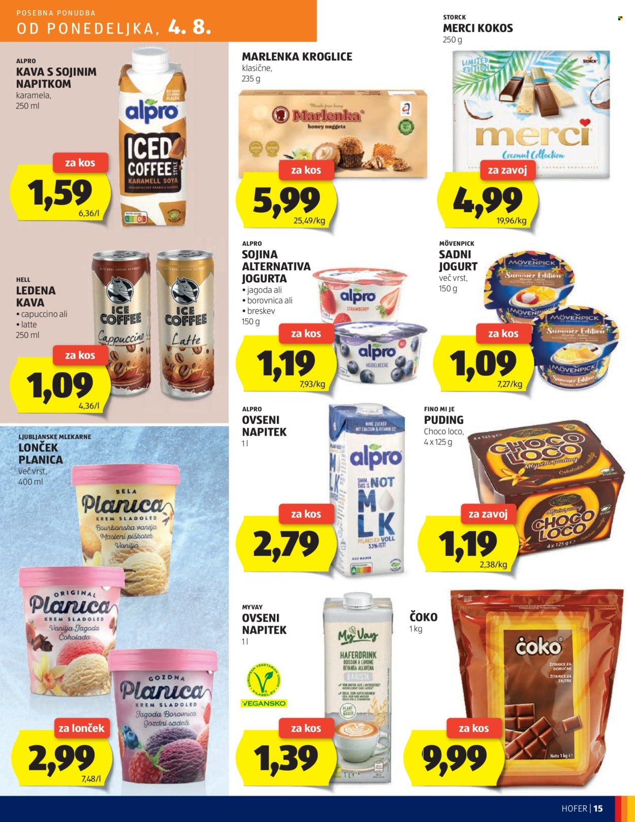 Hofer katalog - 31.7.2025 - 9.8.2025. Stran 15