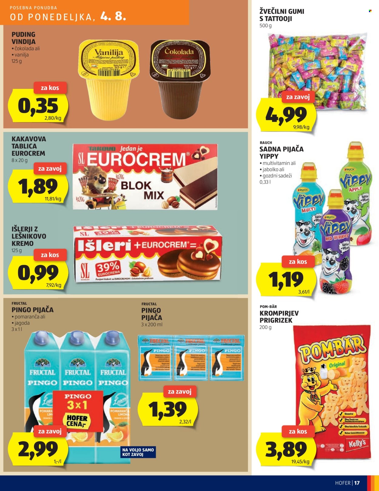 Hofer katalog - 31.7.2025 - 9.8.2025. Stran 17