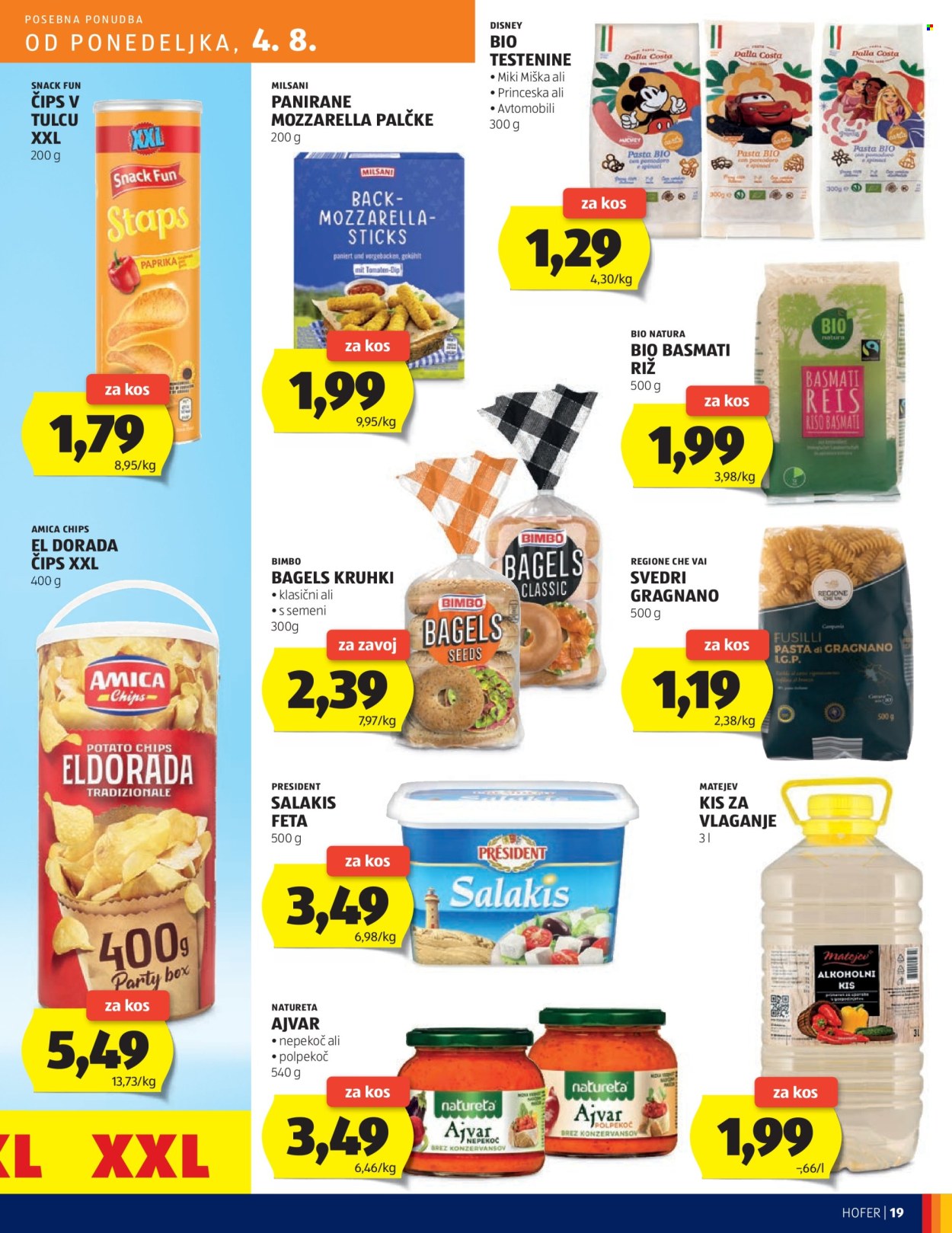 Hofer katalog - 31.7.2025 - 9.8.2025. Stran 19