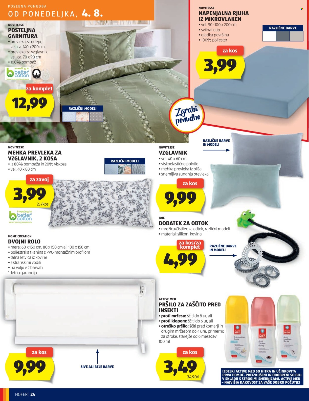 Hofer katalog - 31.7.2025 - 9.8.2025. Stran 24