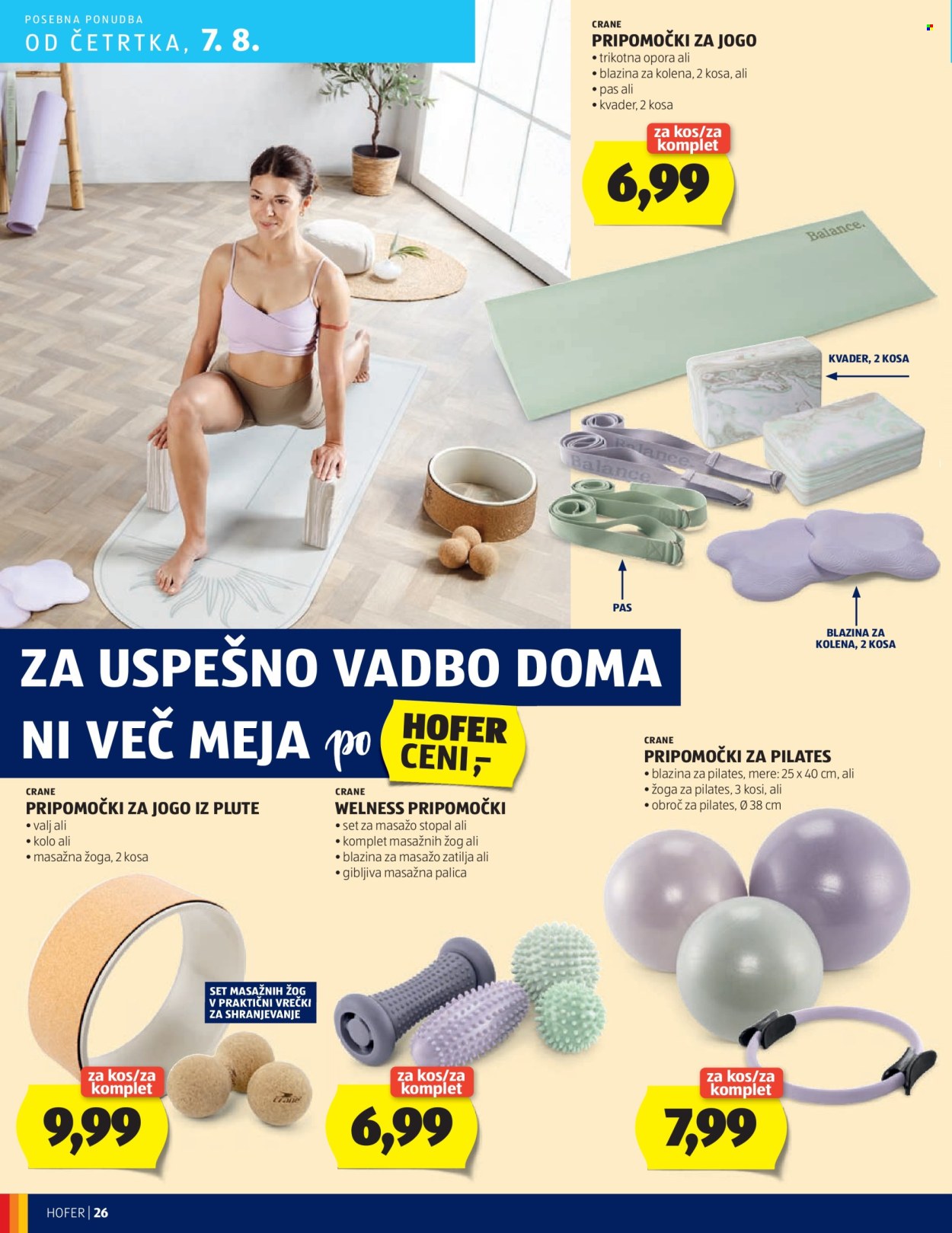 Hofer katalog - 31.7.2025 - 9.8.2025. Stran 26