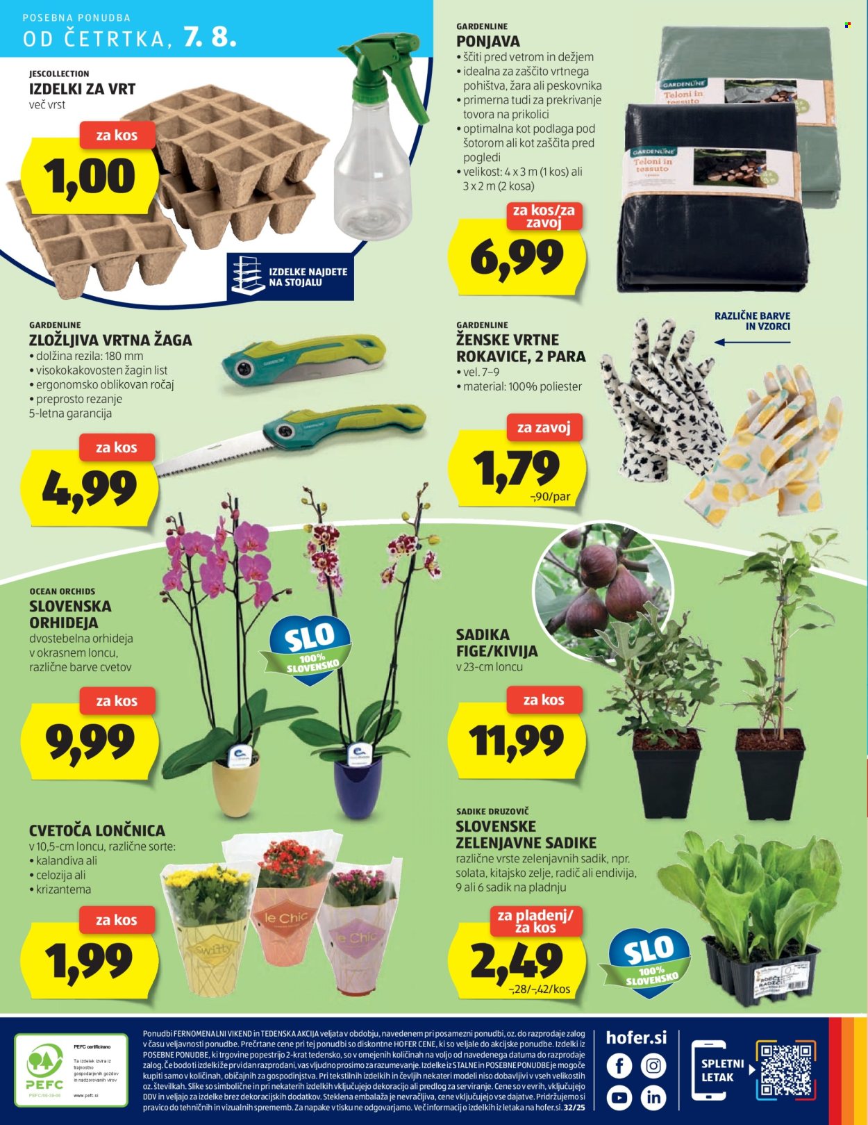 Hofer katalog - 31.7.2025 - 9.8.2025. Stran 32