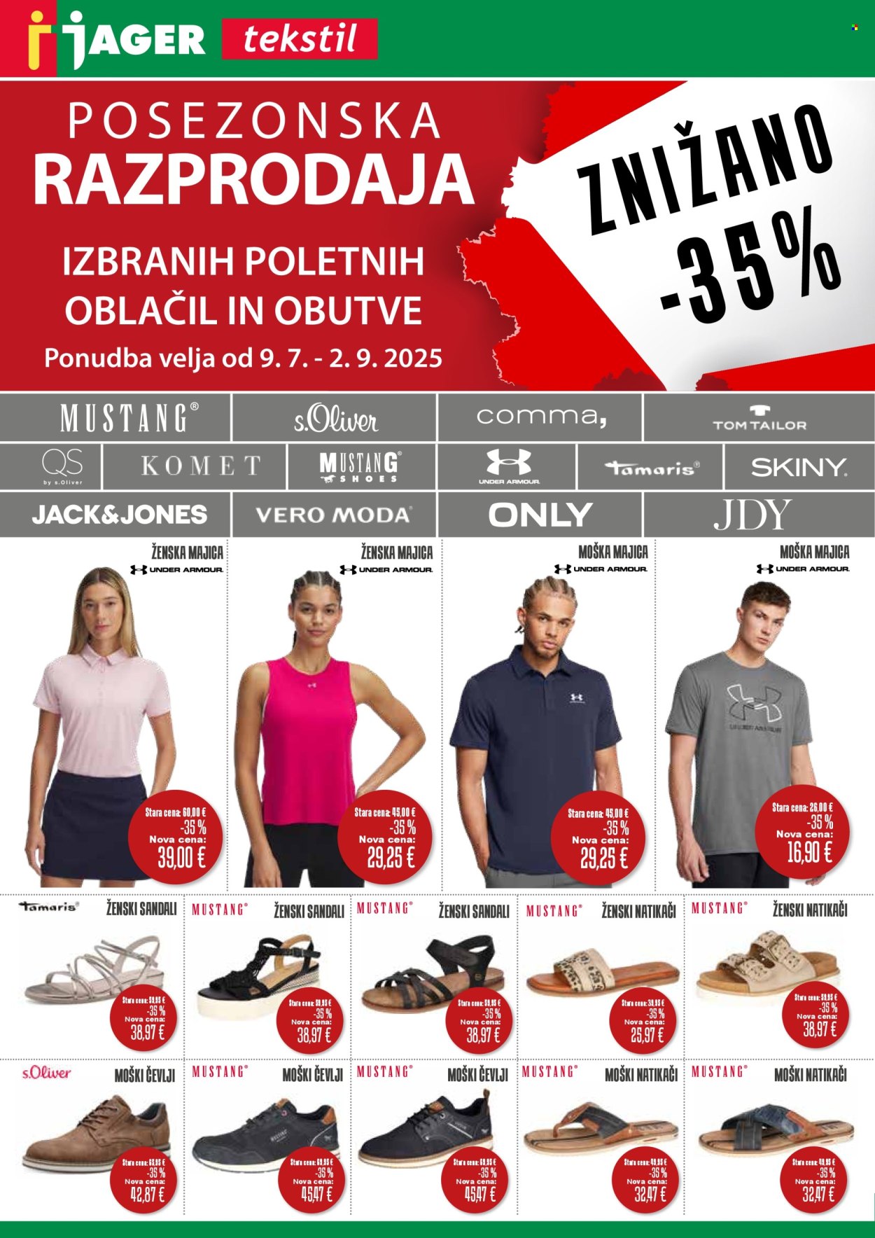 JAGER katalog - 30.7.2025 - 5.8.2025. Stran 1