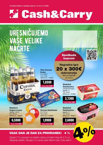 Mercator Cash & Carry katalog - 1.8.2025 - 31.8.2025.