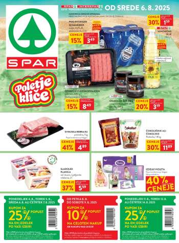 SPAR katalog - 6.8.2025 - 19.8.2025.