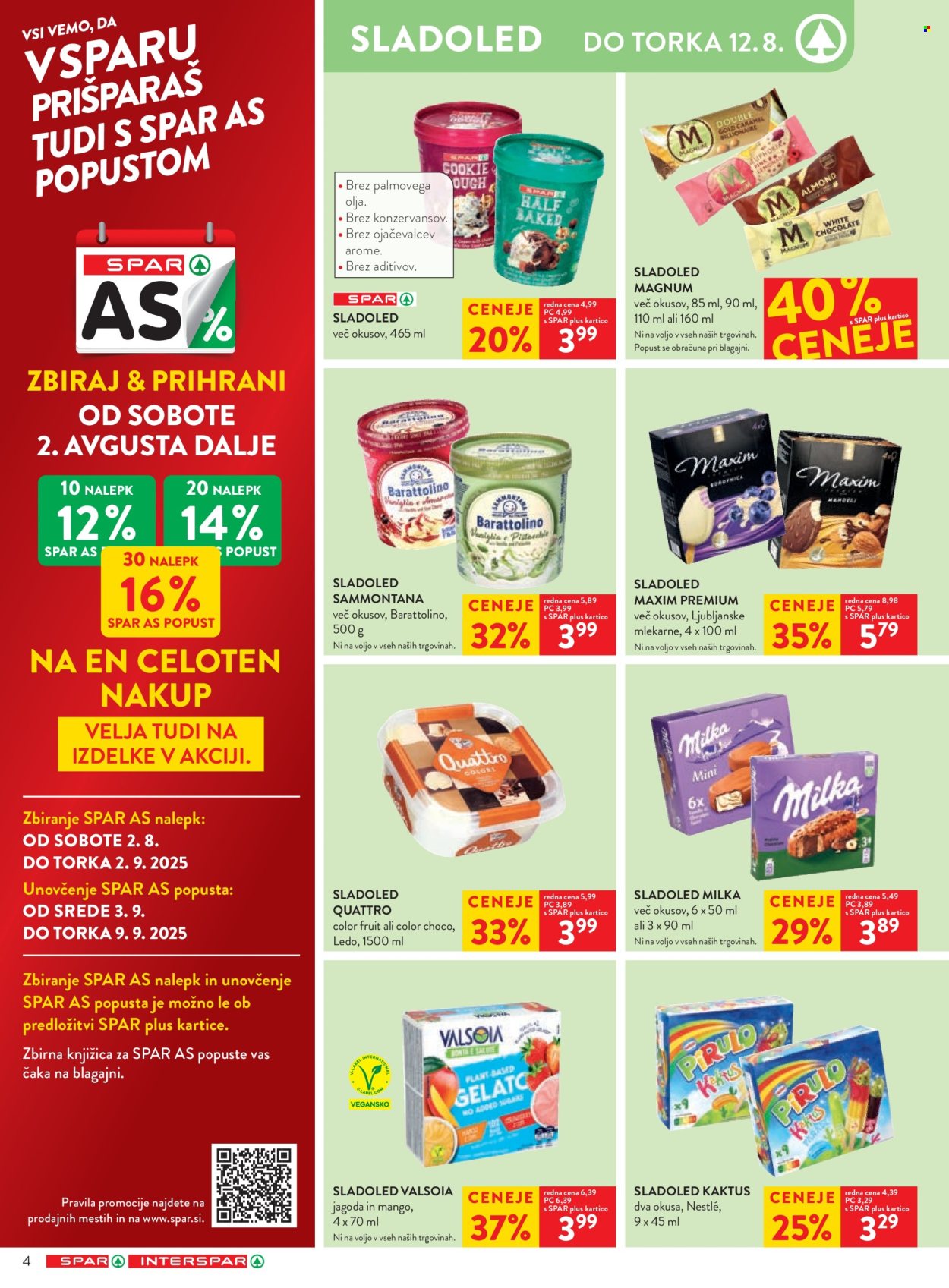 SPAR katalog - 6.8.2025 - 19.8.2025. Stran 4