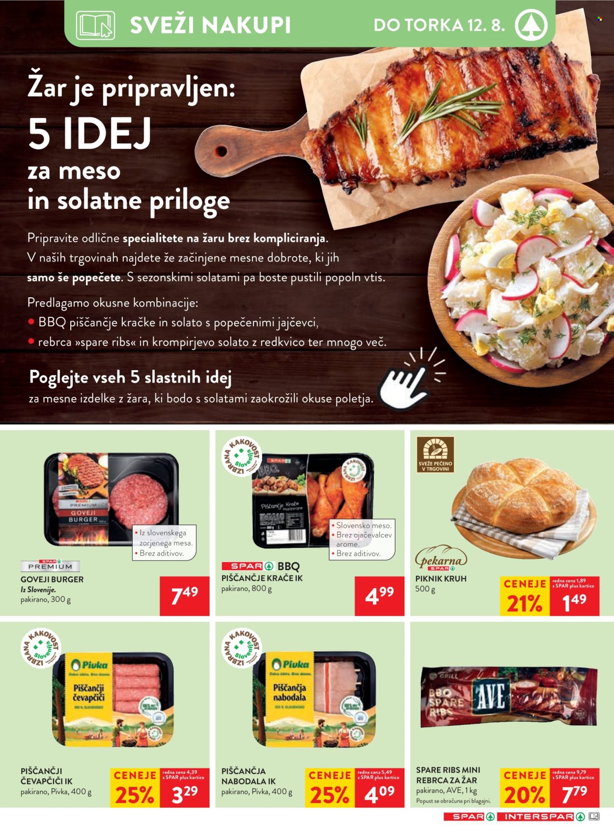SPAR katalog - 6.8.2025 - 19.8.2025. Stran 12