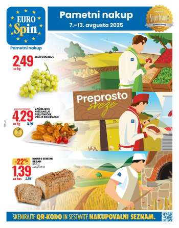 EuroSpin katalog - 7.8.2025 - 13.8.2025.