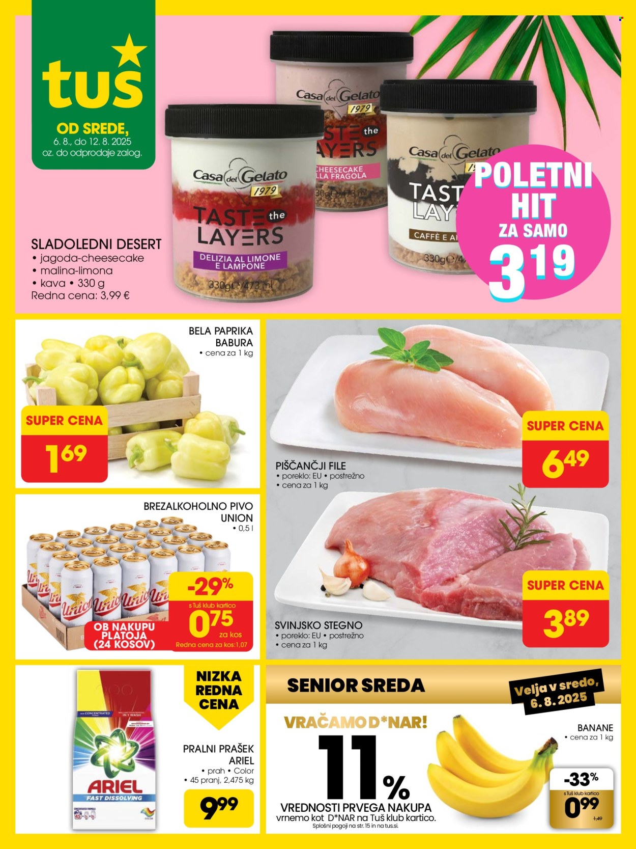 Tuš katalog - 6.8.2025 - 12.8.2025. Stran 1